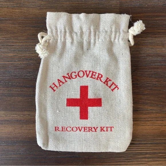 Party Favor Bags - Hangover Kit / Recovery Kit - Bundle of 7 - Picture 2 of 4